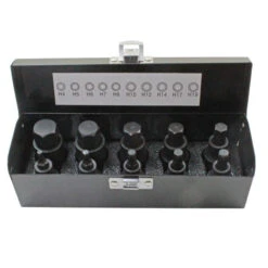 US PRO 1366 10pcs 1/2" Dr Impact Hex Bit Socket Set