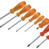 C.K Tools T4999B Slotted/PZD Screwdriver Set, Set Of 8 Pieces -tool 153 t4999b loose 1 3 600