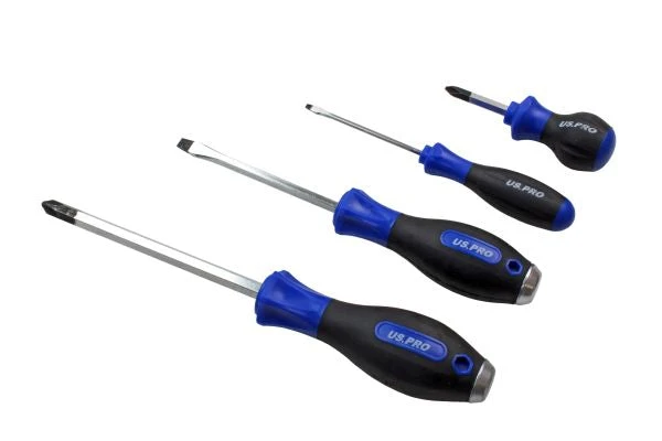 US PRO 1621 10pc Screwdriver Set Philips + Slotted 4 US PRO 1621 10pc Screwdriver Set Philips + Slotted - Image 2