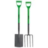 Draper 16566 Easy Find Carbon Steel Garden Fork And Spade Set 2 Draper 16566 Easy Find Carbon Steel Garden Fork And Spade Set -tool 16566 EF DSDF SET