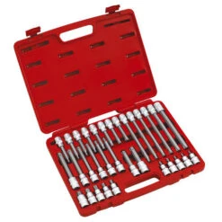 Clarke PRO161 - 32 Piece ½" Drive Torx-Star Bit & Socket Set