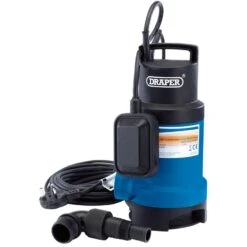 Draper 61668 Submersible Water Pump With Float Switch - 125L/min