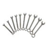 US PRO 2079 10pc Mini Metric Combination Spanner Set 4-11mm, Chrome -tool 2079 BZ