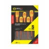 C.K T49283D VDE Dextrovde Slim Screwdriver 5 Pieces Set - PZ/SL -tool 2724 t49283d 1 1 3 600