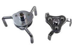 US PRO 3097 2pcs 3/8" Dr Self Adjusting Oil Filter Wrench Set