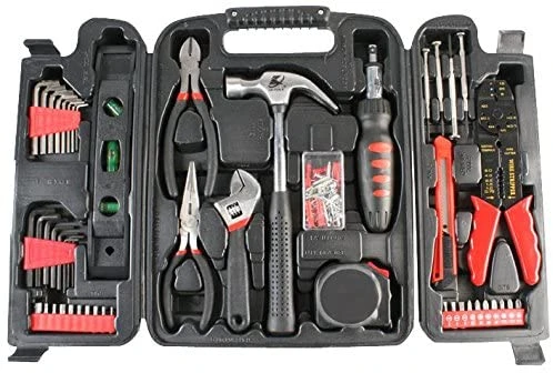 Duratool 14956TL 129-Pieces Household Tool Kit In Blow Moulded Carry Case 3 Duratool 14956TL 129-Pieces Household Tool Kit In Blow Moulded Carry Case