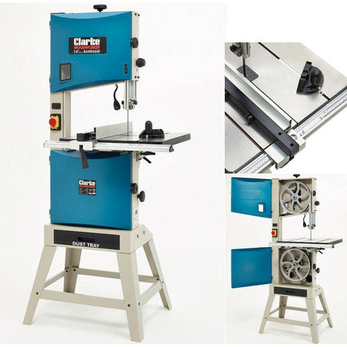 Clarke CBS350 340mm Professional Bandsaw & Stand 3 Clarke CBS350 340mm Professional Bandsaw & Stand