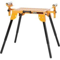Clarke CMSSR Folding Mitre Saw Stand With Rollers