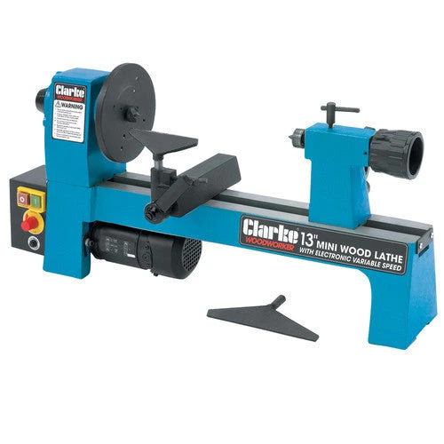 Clarke CWL325V 13inch Wood Lathe With Electronic Variable Speed 3 Clarke CWL325V 13inch Wood Lathe With Electronic Variable Speed