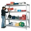 Clarke CS4700 850kg Industrial Boltless Shelving (Silver) -tool 6600502