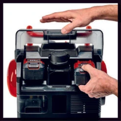 Einhell TE-AC 36/6/8 Cordless Air Compressor OF Set-Solo -tool 8 li of set solo detail image 4