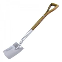 Rolson 82623 Stainless Steel Digging Spade With Ash Wood Handle