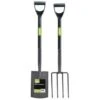 Draper 83971 Carbon Steel Garden Fork And Spade Set -tool 83971 1