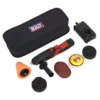 Sealey CP2812V Cordless Mini Sander/Polisher Kit Ø75mm 12V Lithium-ion -tool CP2812V