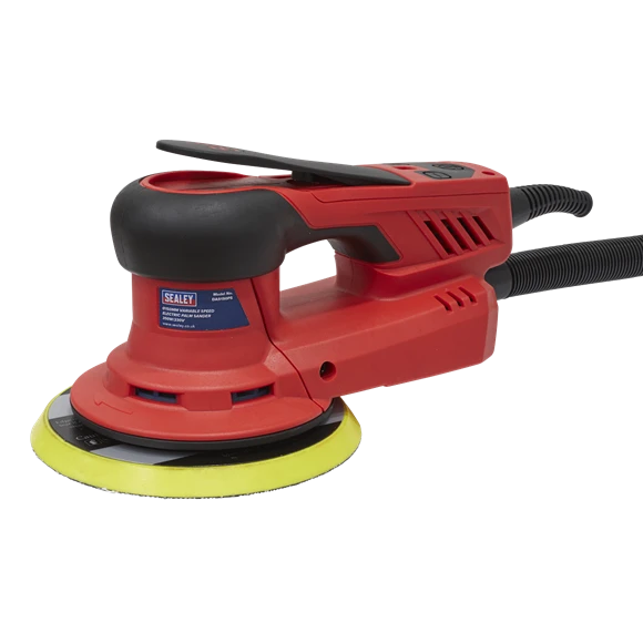 Sealey DAS150PS Electric Palm Sander Ø150mm Variable Speed 350W/230V 3 Sealey DAS150PS Electric Palm Sander Ø150mm Variable Speed 350W/230V