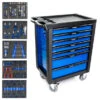 Hyundai HYTC9006 175 Pieces 7 Drawer Castor Mounted Roller Tool Chest Cabinet -tool HYTC9006 Thumbnail with Inserts 23055.1661949566