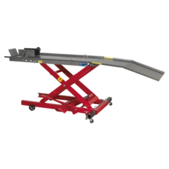 Sealey MC365 365kg Motorcycle Hydraulic Operation Lift Table - Table Size 2215x 480mm