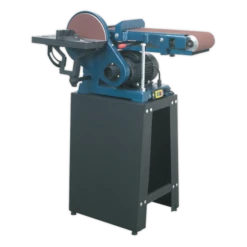 Sealey SM15 Belt & Disc Sander Floor Standing 1220 X 150mm/Ø230mm