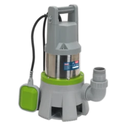 Sealey WPD415 High Flow Submersible Stainless Dirty Water Pump Automatic 417L/min 230V