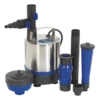 Sealey WPP3000S Submersible Pond Pump Stainless Steel 3000L/hr 230V -tool WPP3000S DFC0227324