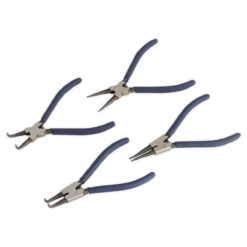 Sealey AK8440 Circlip Plier Set, 19mm-60mm, 4 Pieces