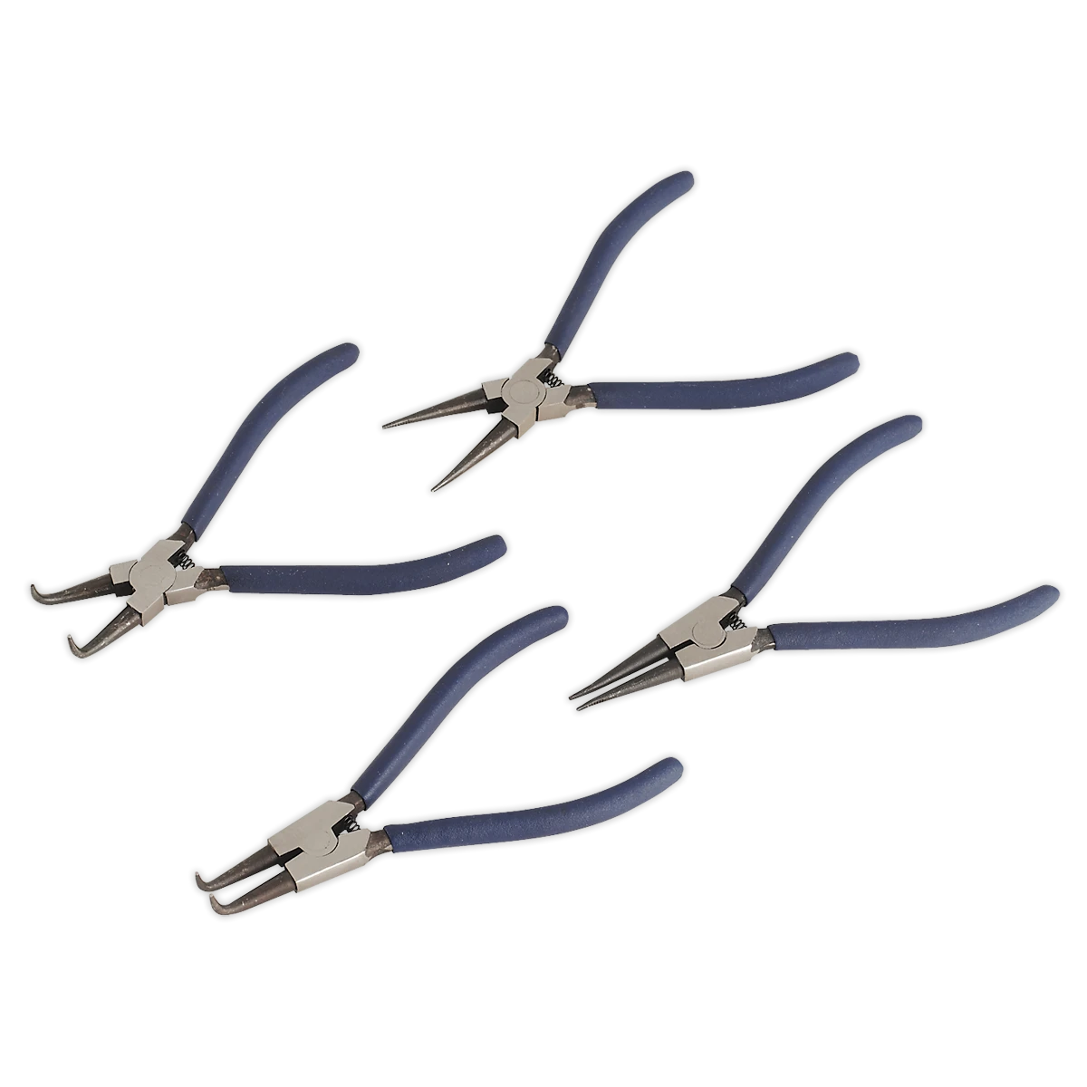 Sealey AK8440 Circlip Plier Set, 19mm-60mm, 4 Pieces 3 Sealey AK8440 Circlip Plier Set, 19mm-60mm, 4 Pieces