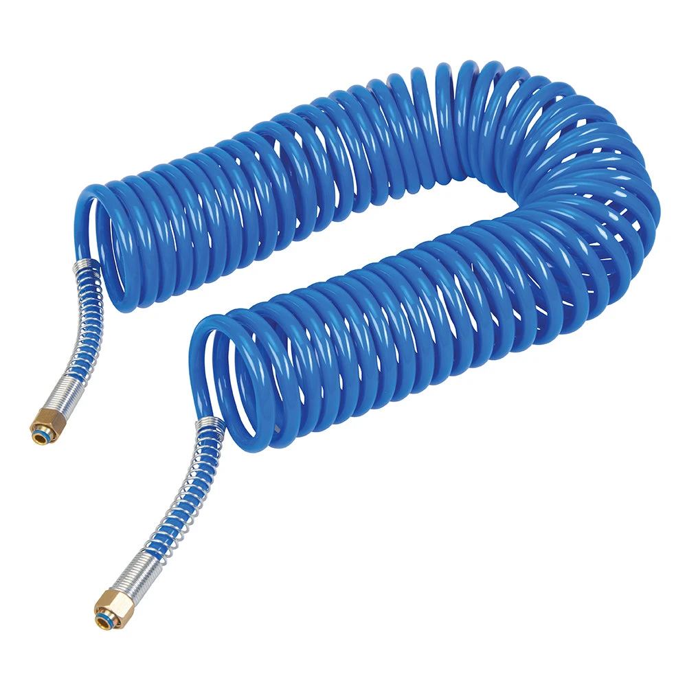 Silverline 269591 Coiled Air Hose 10m 3 Silverline 269591 Coiled Air Hose 10m