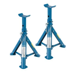 Silverline 676260 Folding Axle Stand Set 2pce 2 Tonne