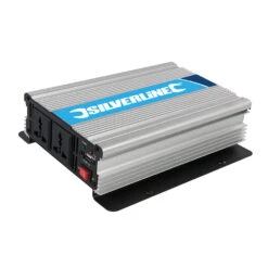 Silverline 168754 12V Inverter 1000W (2 X 500W)