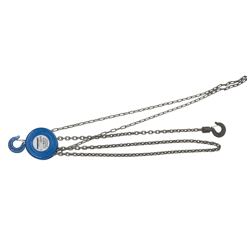Silverline 282517 Chain Block 5000kg / 3m Lift Height 4 Silverline 282517 Chain Block 5000kg / 3m Lift Height - Image 2