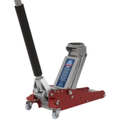 Sealey RJAS1500 Aluminium Trolley Jack 1.5tonne, Steel Rocket Lift