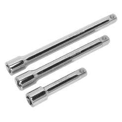 Siegen S0719 3pc 3/8"Sq Drive Extension Bar Set