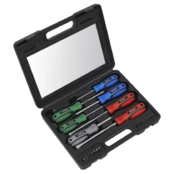 Sealey S0923 Screwdriver Set With Carry-Case, 21 Pieces