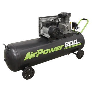 Sealey SAC20030B Air Compressor 200L Belt Drive 3hp 3 Sealey SAC20030B Air Compressor 200L Belt Drive 3hp