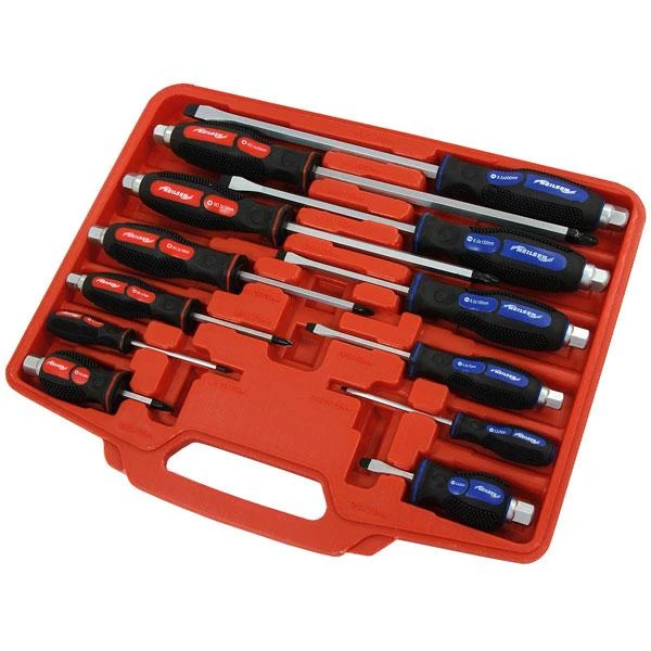 Neilsen CT1427 Screwdriver Set - 12pc (flat 3 Neilsen CT1427 Screwdriver Set - 12pc (flat