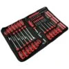 Neilsen CT2551 - 106 Pieces Screwdriver And Bits Set With Storage Pouch - Red -tool th41518790989CT2551