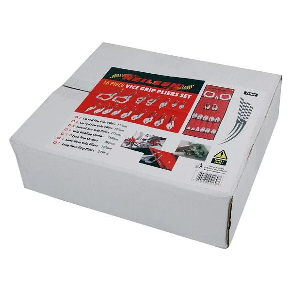 Neilsen CT4169 16-Piece Vice Grip Pliers Set 5 Neilsen CT4169 16-Piece Vice Grip Pliers Set - Image 3