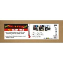 Neilsen CT0730 Farm Jack 48" Heavy Duty High Lift, 2.5 Ton Lifting Or Lowering Capacity -tool th41553103845CT0730 pack
