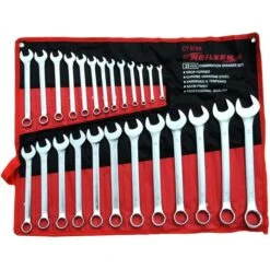 Neilsen CT0795 Combination Spanner Set - 25 Piece / Satin Finish